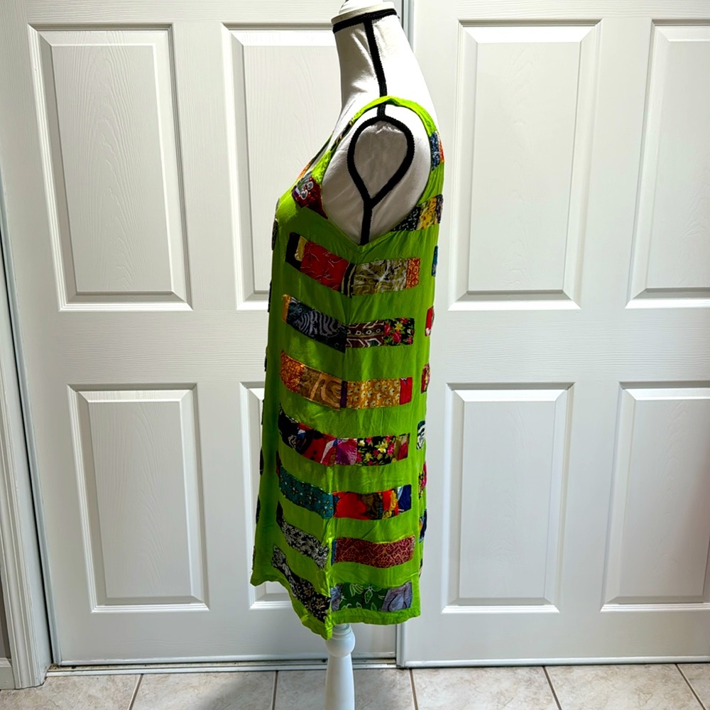Vintage Nativewear Designs Mini Patchwork Dress - image 2
